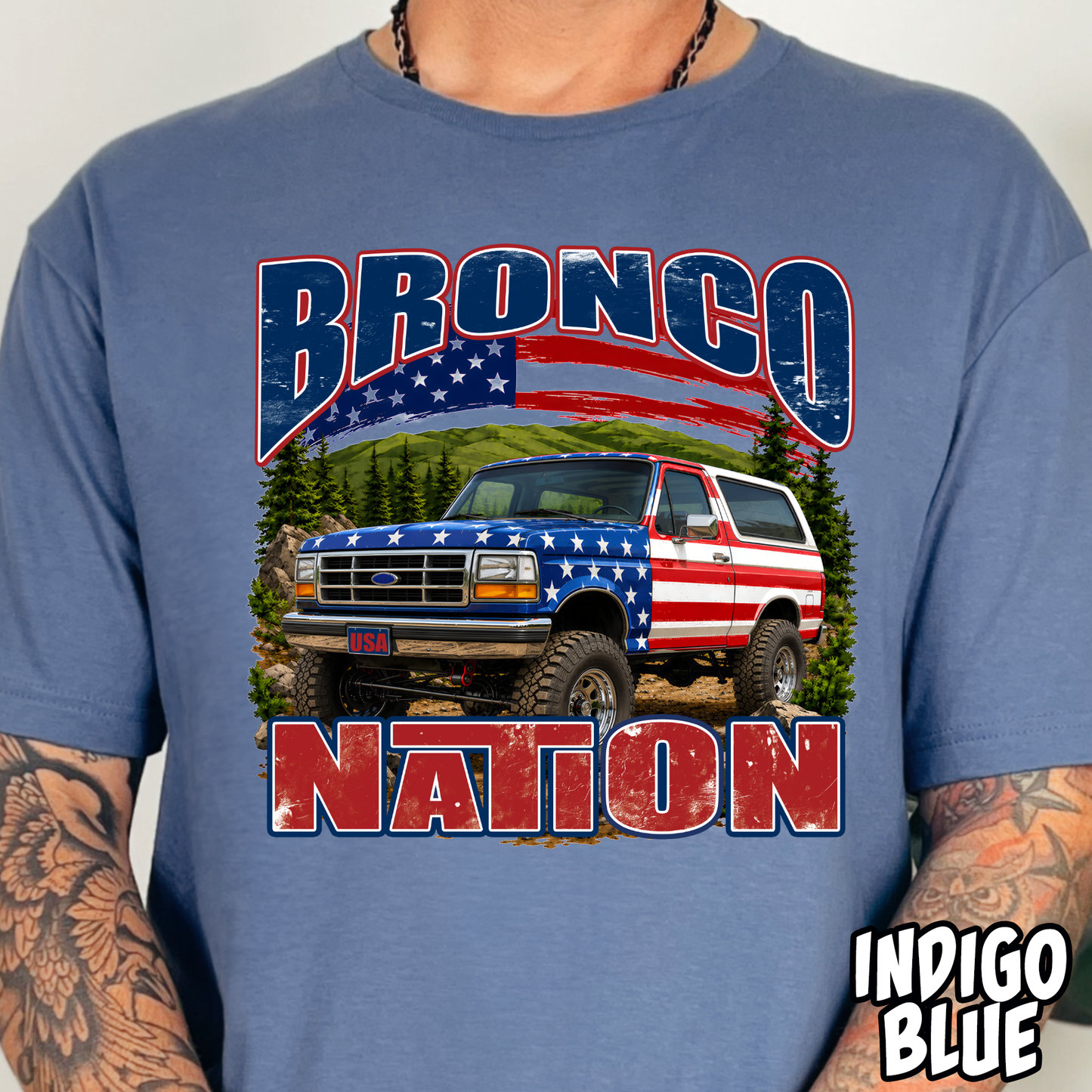 Bronco Nation- Full Color DTF Transfer