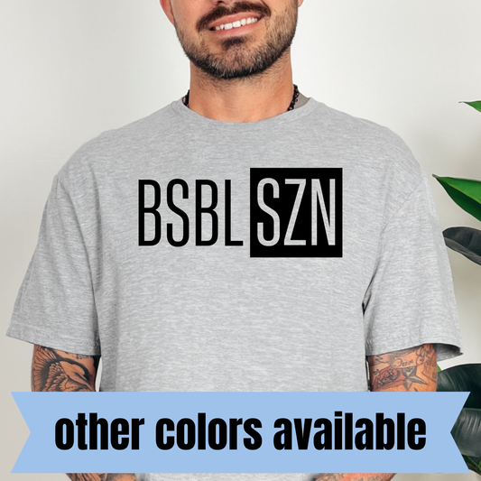 BSBL SZN- Single Color DTF Transfer