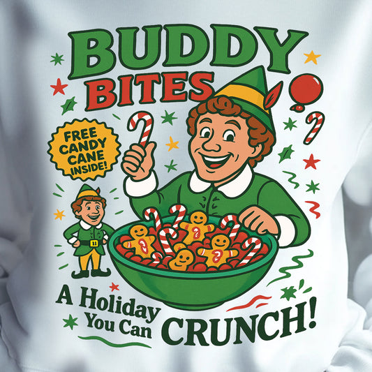 Buddy Bites- 11” DTF Transfer