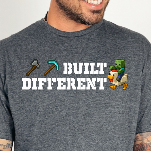 Built Different- Full Color DTF Transfer