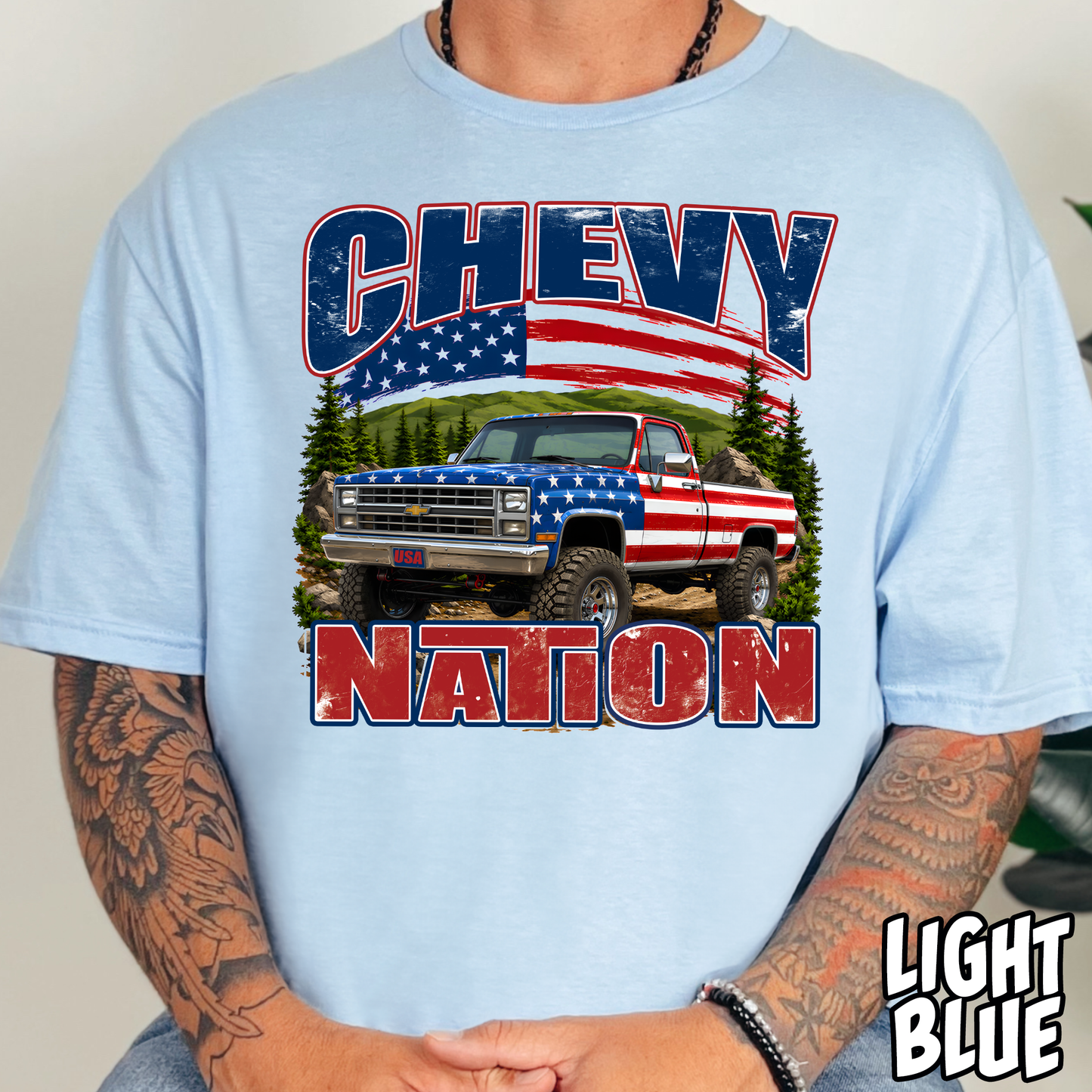 Chevy Nation- Full Color DTF Transfer