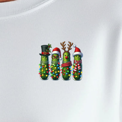 Christmas Pickles (pocket)- 3.25" wide DTF Transfer