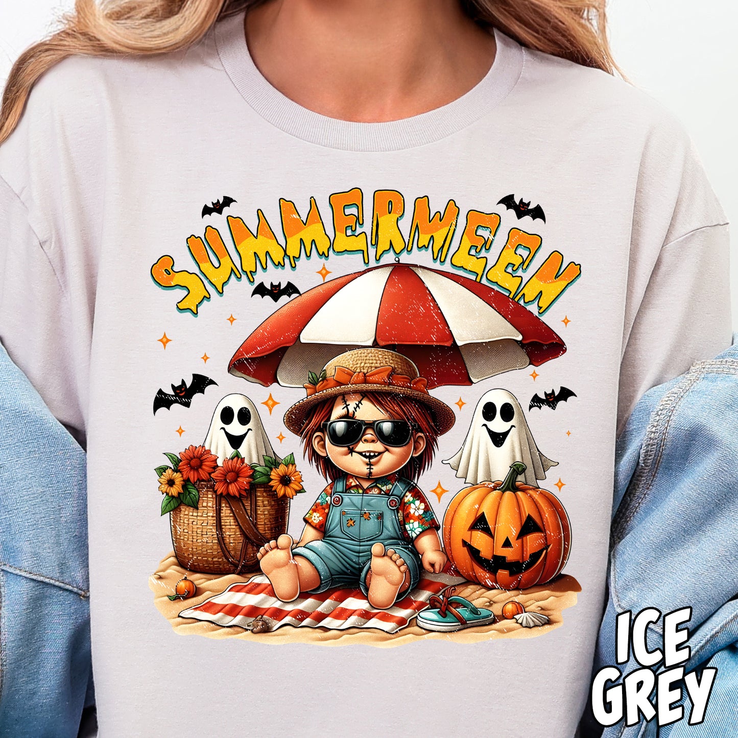 Chucky Summerween- Full Color DTF Transfer
