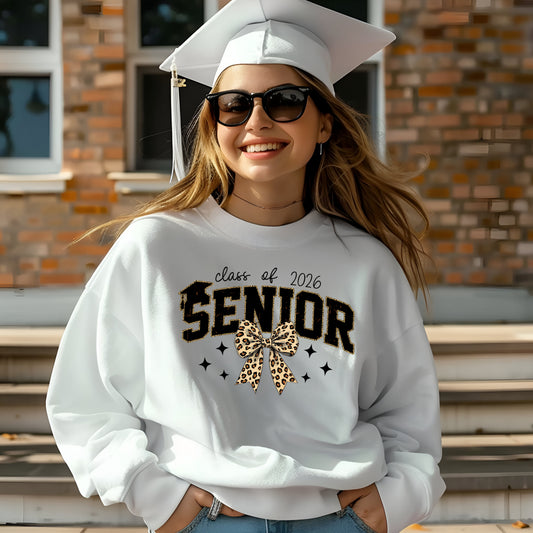 Class of 2026 Senior Cheetah- 11" wide DTF Transfer