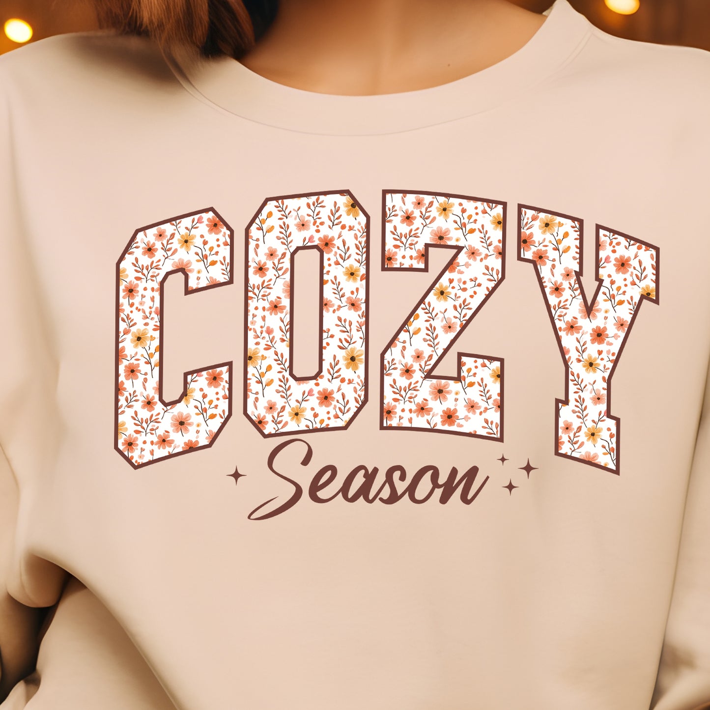 Cozy Season- 11" wide DTF Transfer