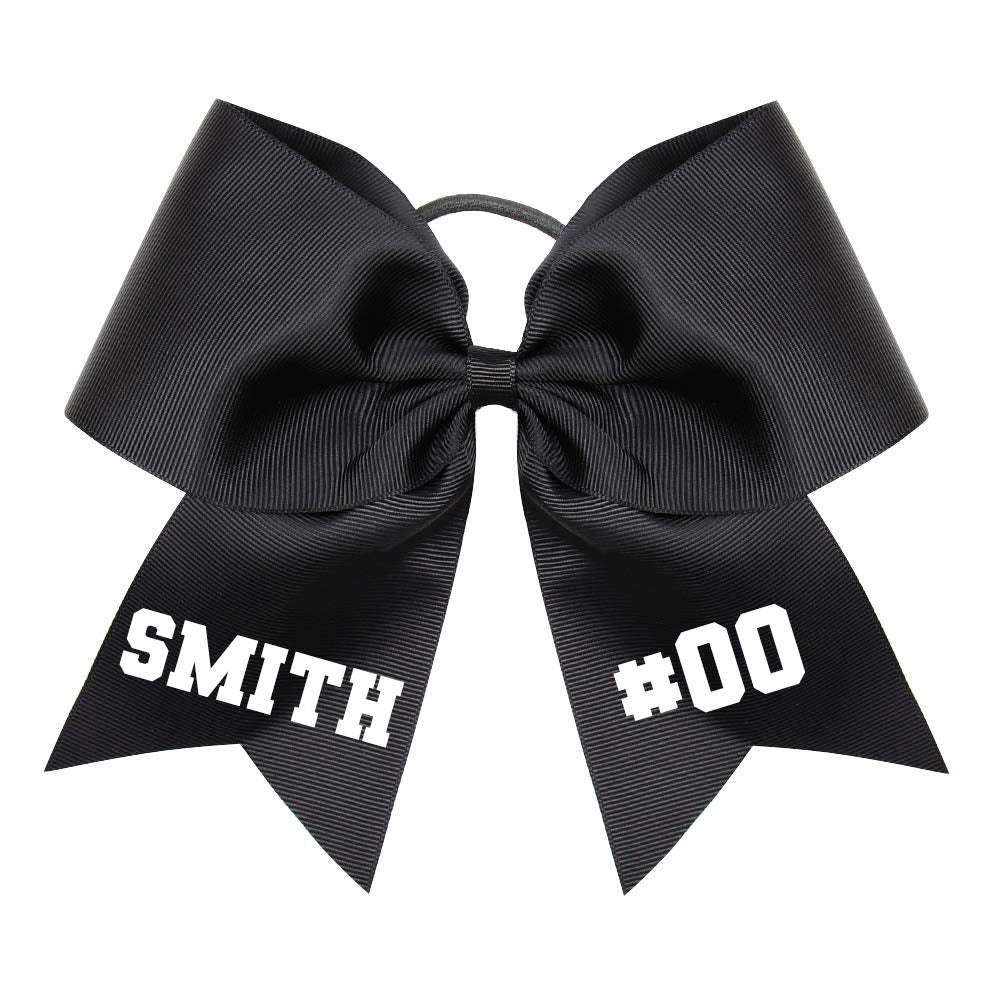Claremore Cheer Bow - Black