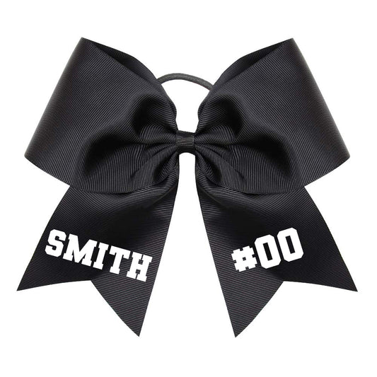 Claremore Cheer Bow - Black