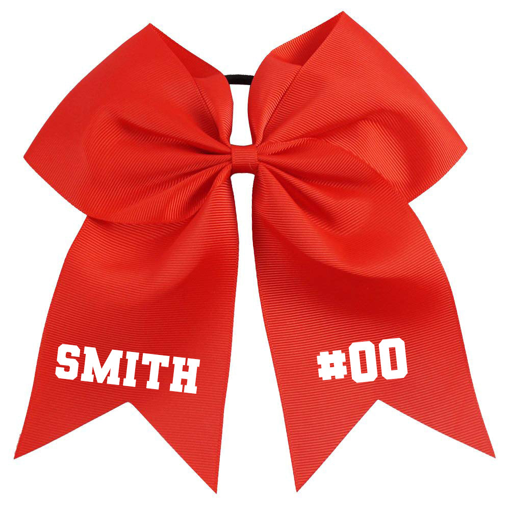 Claremore Cheer Bow - Red