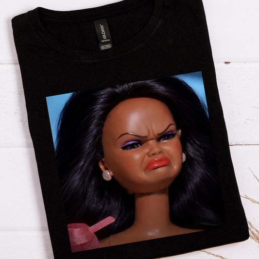 Confused Doll- Full Color DTF Transfer