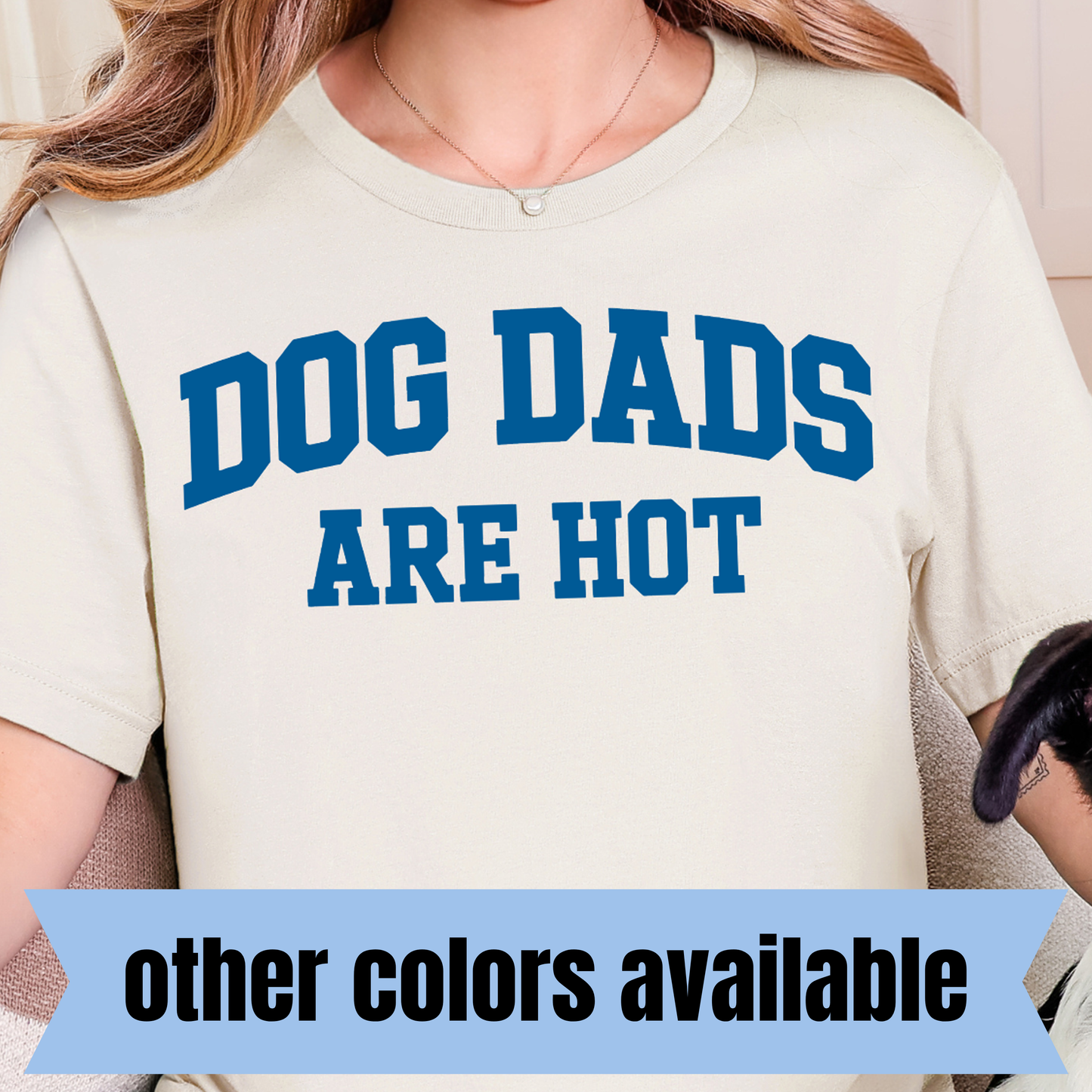 Dog Dads are Hot- Single Color DTF Transfer