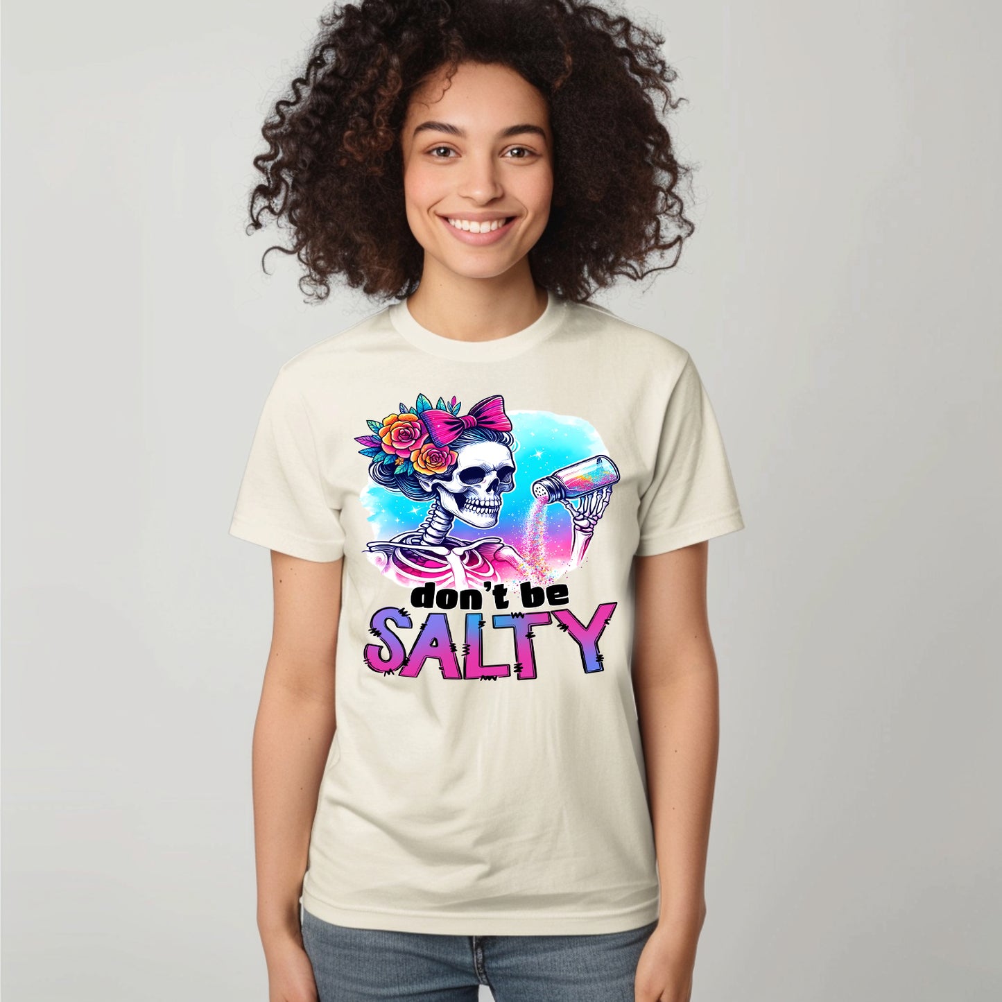 Don't Be Salty- 11" wide DTF Transfer