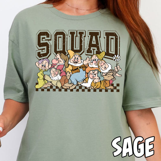 Dwarf Squad- Full Color DTF Transfer
