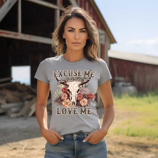 **PREORDER** Excuse Me, You Look Like You Love Me- 11" wide DTF Transfer