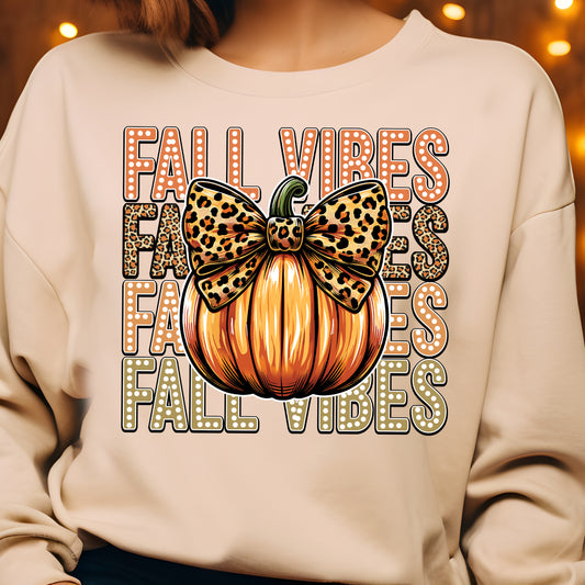 Fall Vibes- 11" wide DTF Transfer