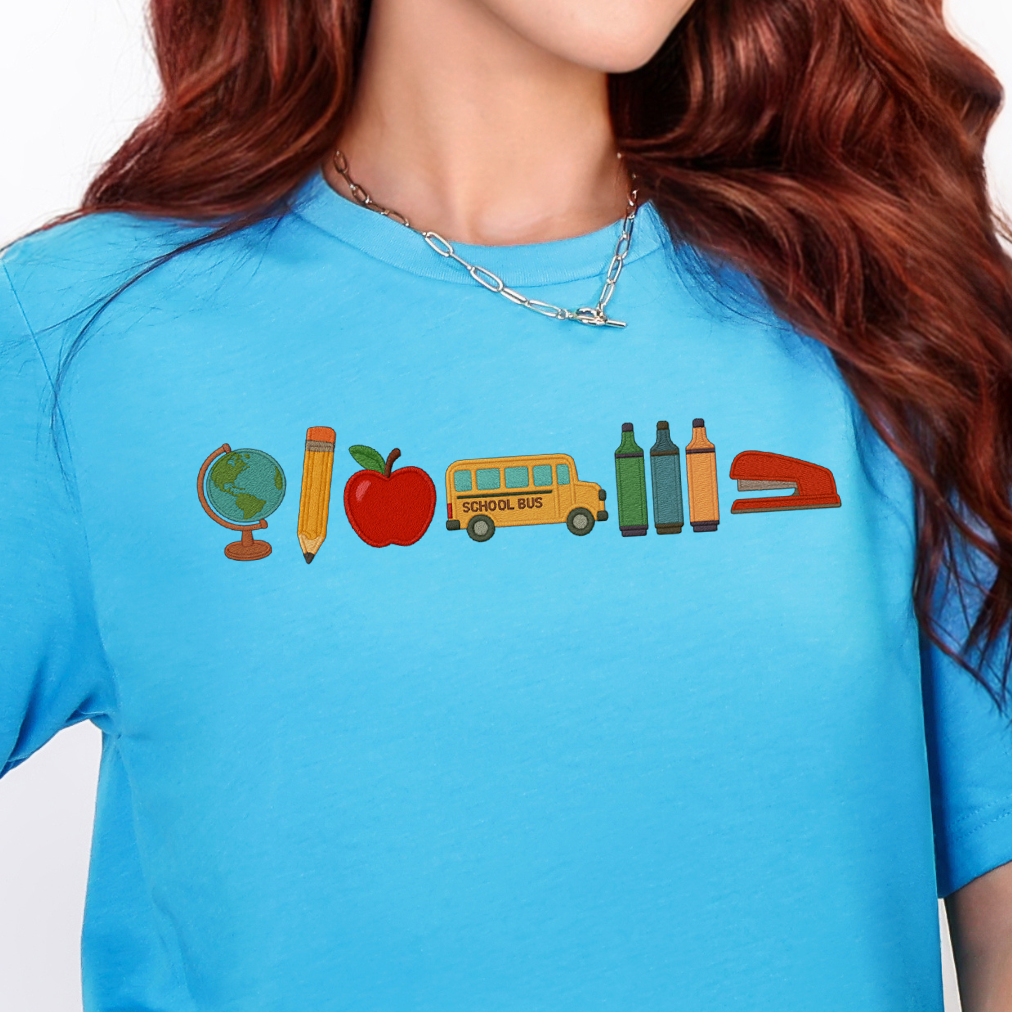 Teacher Patches- 11" DTF Transfer