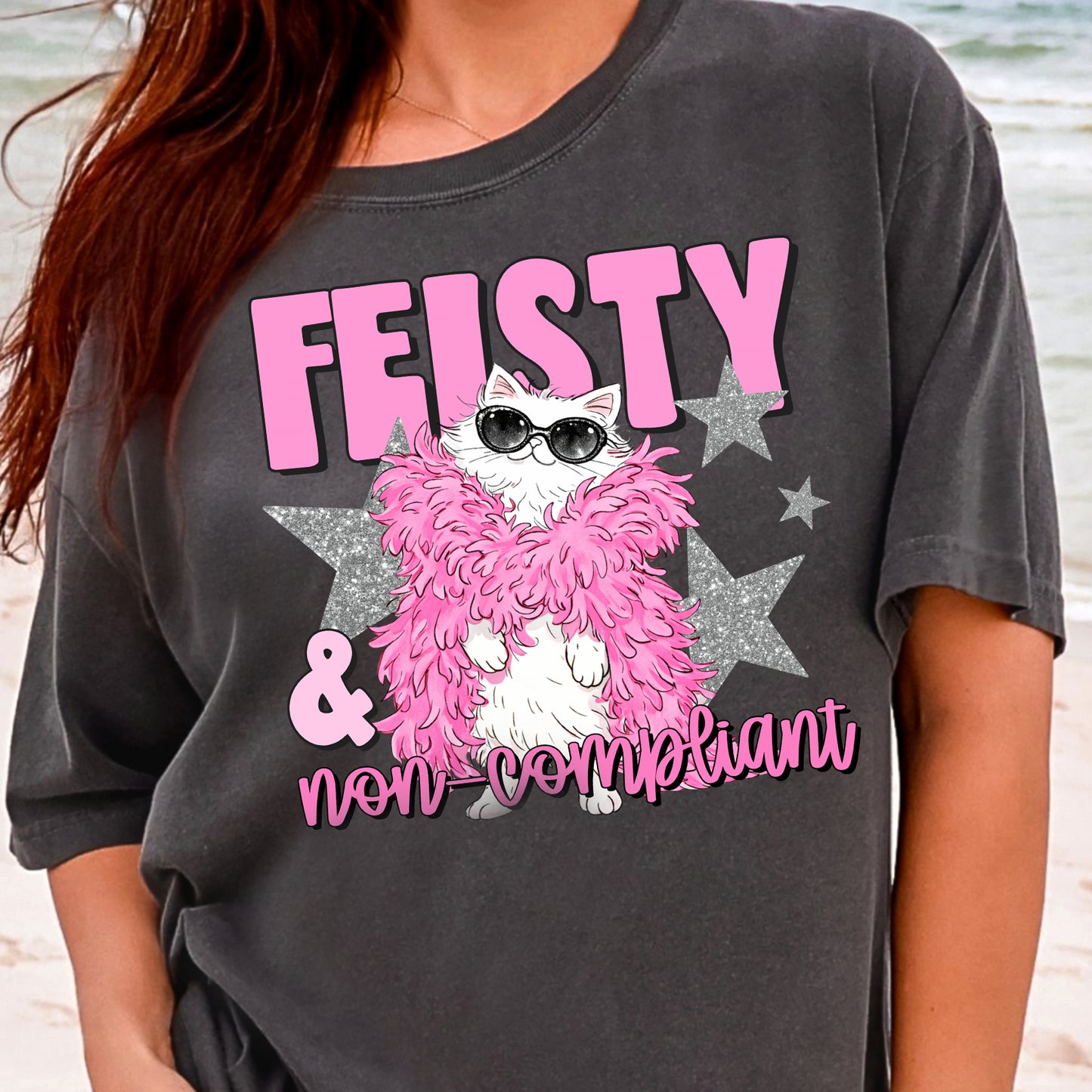 Feisty & Non-Compliant-Full Color DTF Transfer