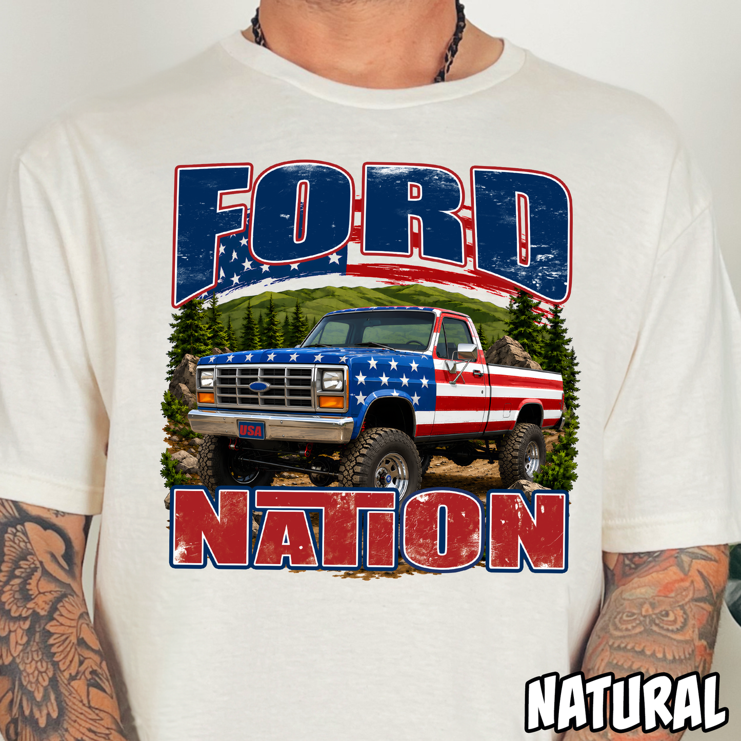 Ford Nation- Full Color DTF Transfer