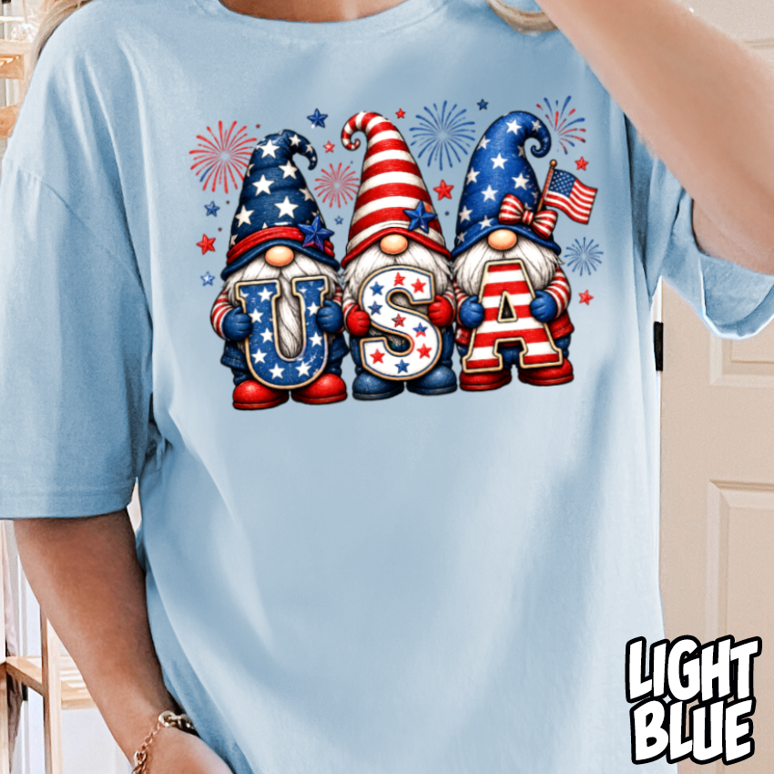 Gnome USA- Full Color DTF Transfer