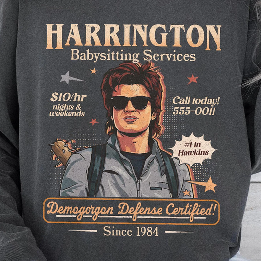 Harrington Babysitting Services- DTF Transfer