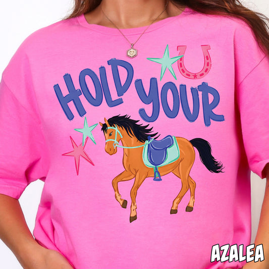 Hold Your Horses-Full Color DTF Transfer
