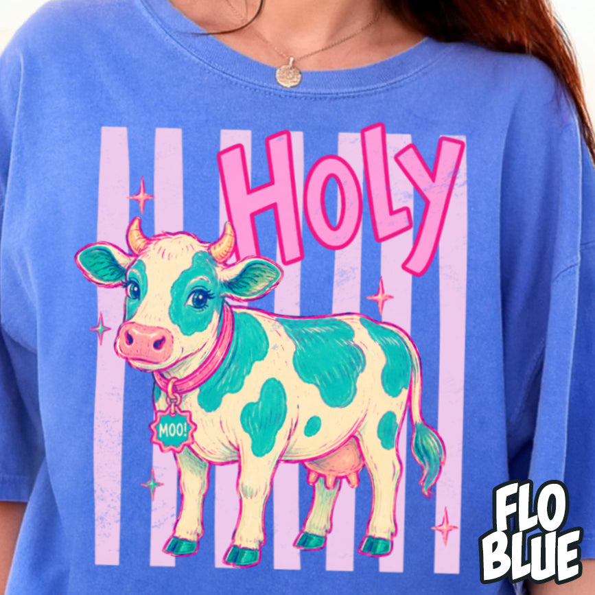 Holy Cow- Full Color DTF Transfer