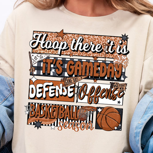 **PREORDER** Basketball Word Collage- DTF Transfer