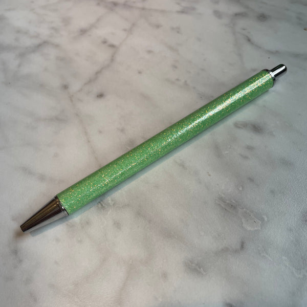 Green glitter pen Clearance
