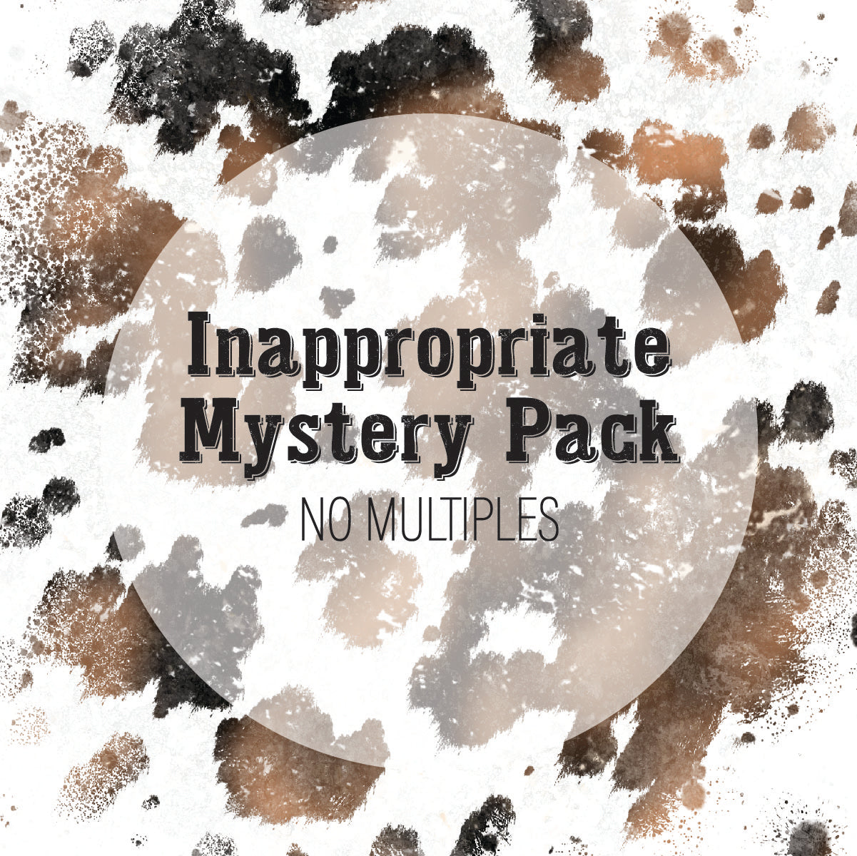 Inappropriate Mystery Pack- NO Multiples- 10 Plastisol Screen Print Transfers