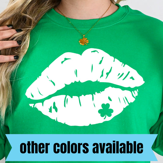 Irish Kiss- Single Color DTF Transfer