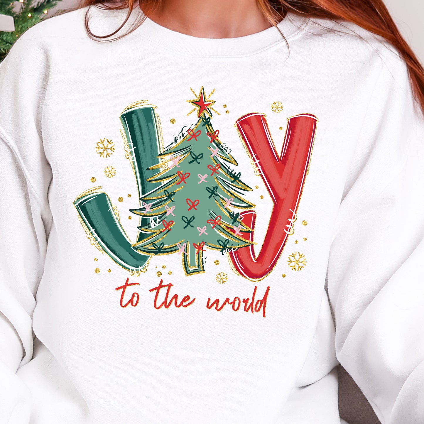 Joy to the World- 11" DTF Transfer