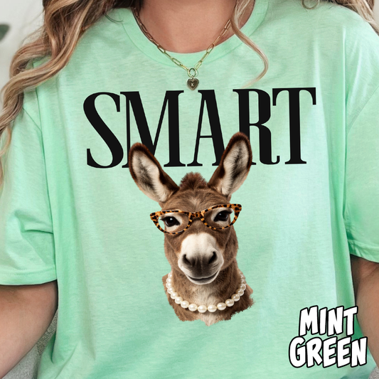 Lady Smart A**-Full Color DTF Transfer