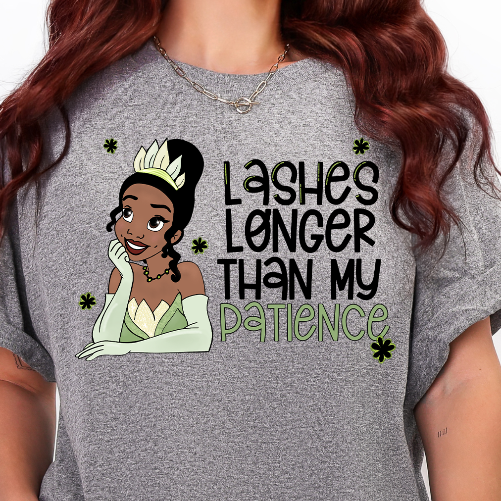 Lashes Longer Than My Patience- Full Color DTF Transfer