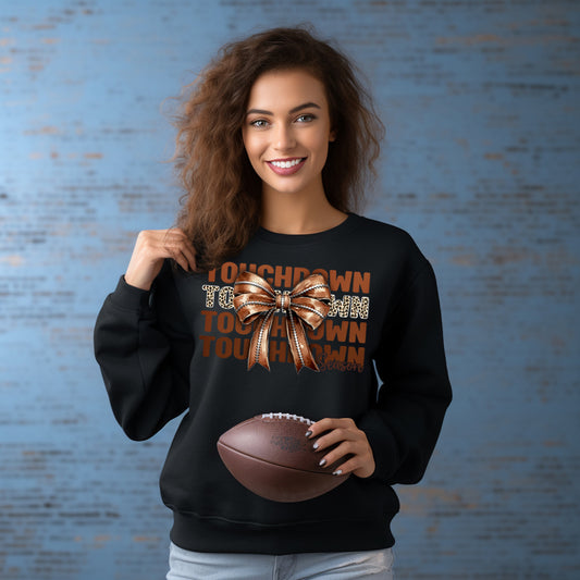 Touchdown Season Coquette- 11" wide DTF Transfer