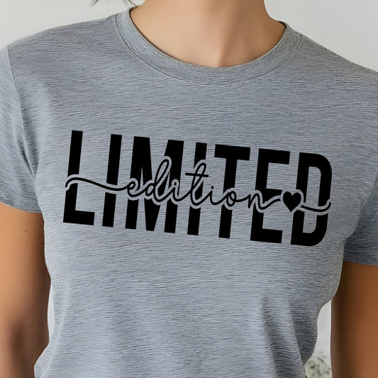 Limited Edition- Single Color (black)- 11.5" Screen Print Transfer