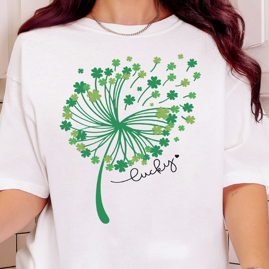 Lucky Dandelion- Full Color DTF Transfer