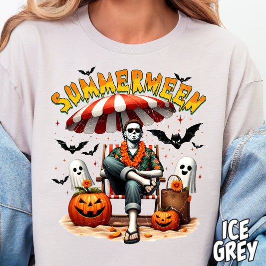Michael Myers Summerween- Full Color DTF Transfer