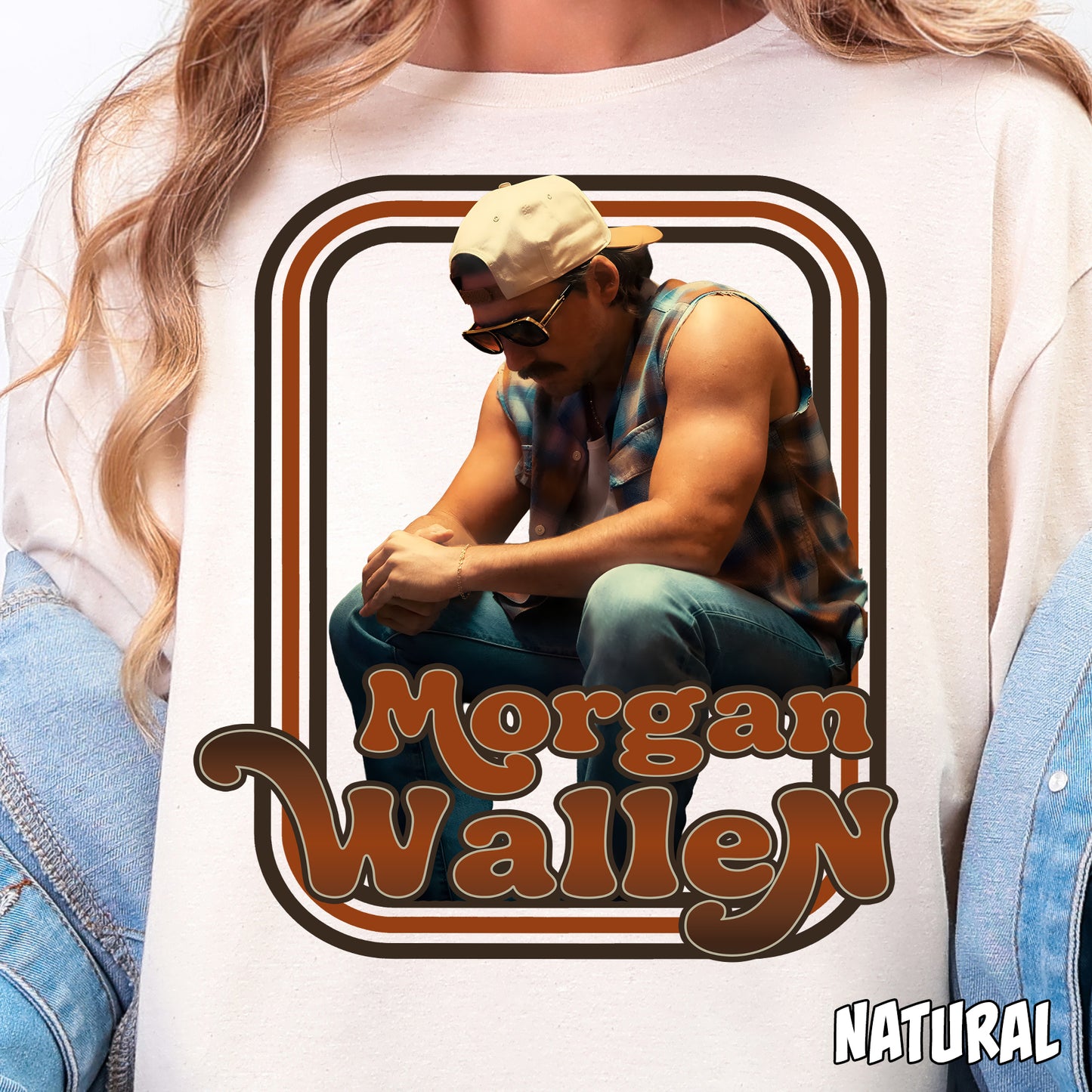 Mr. Morgan W-Full Color DTF Transfer