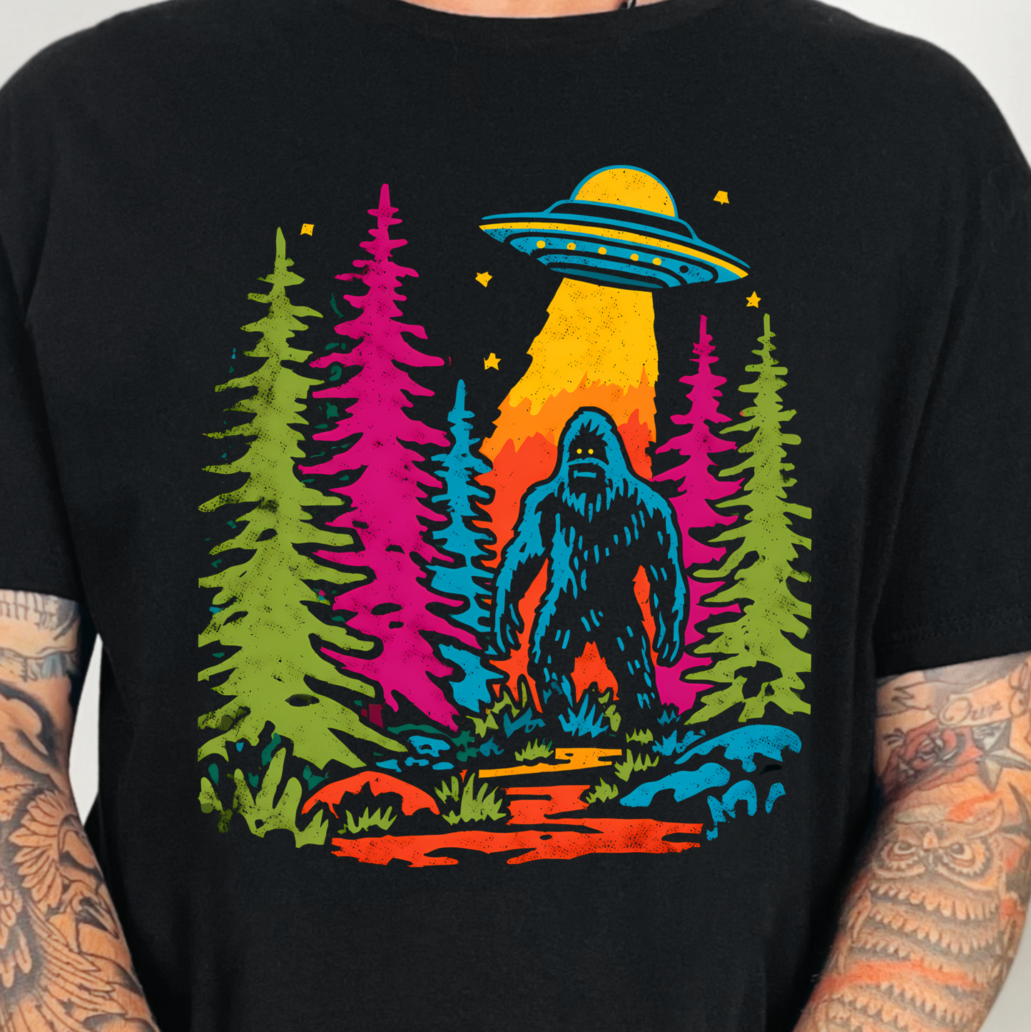 **PREORDER** Neon Bigfoot- DTF Transfer