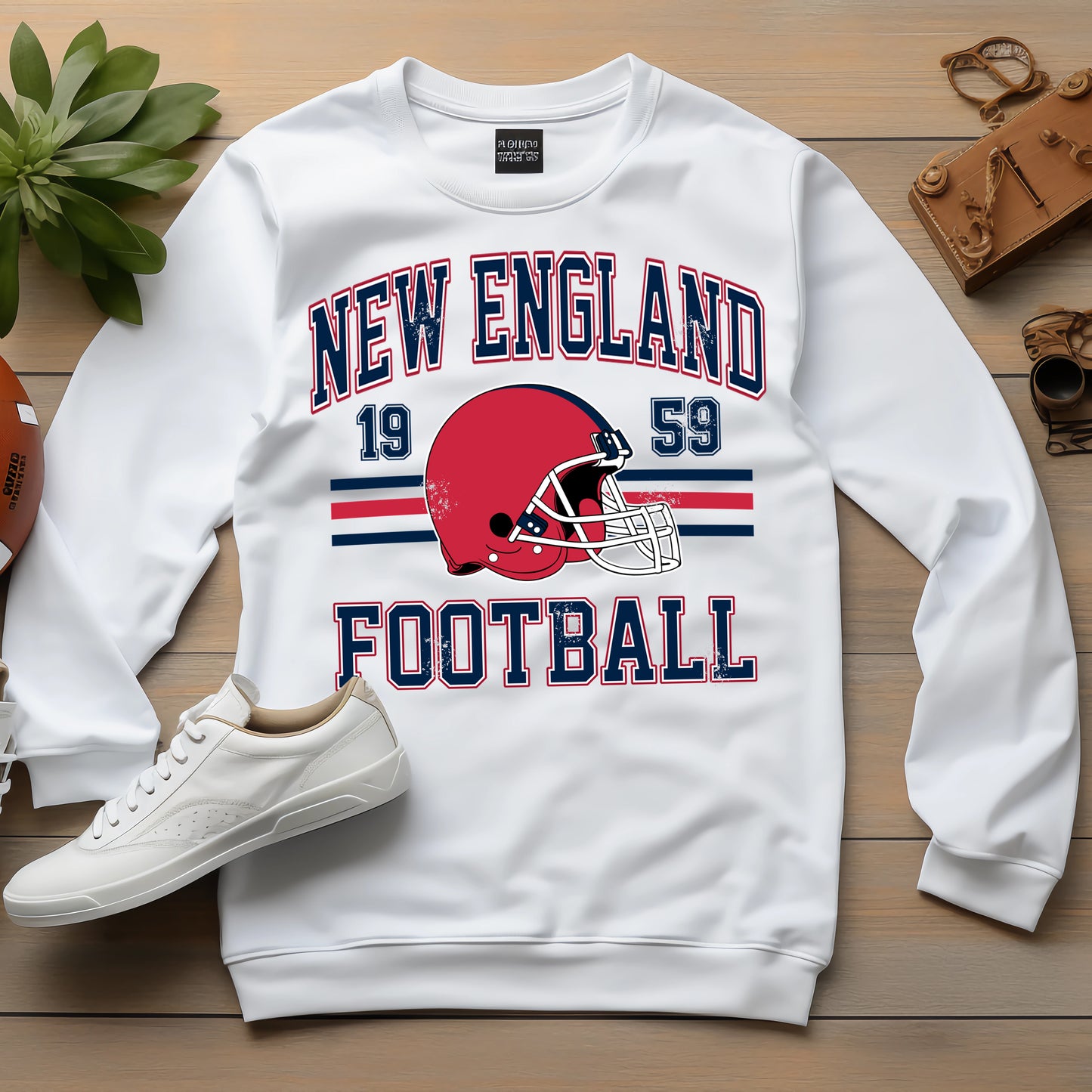 New England Football- 11" wide DTF Transfer