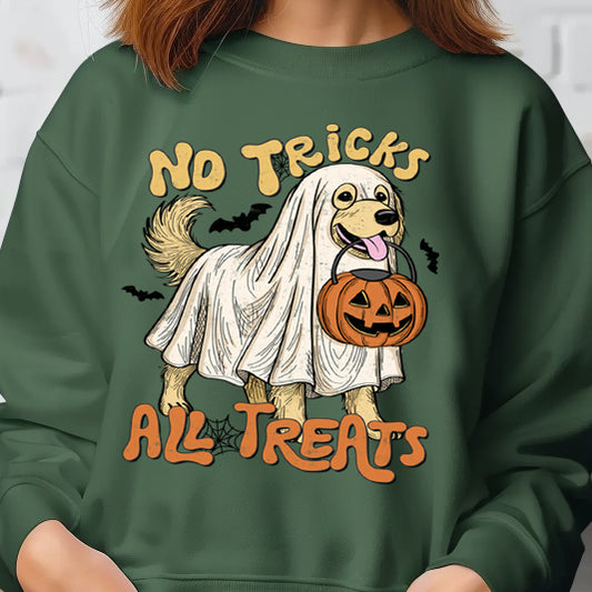 No Tricks, All Treats - 11" wide DTF Transfer