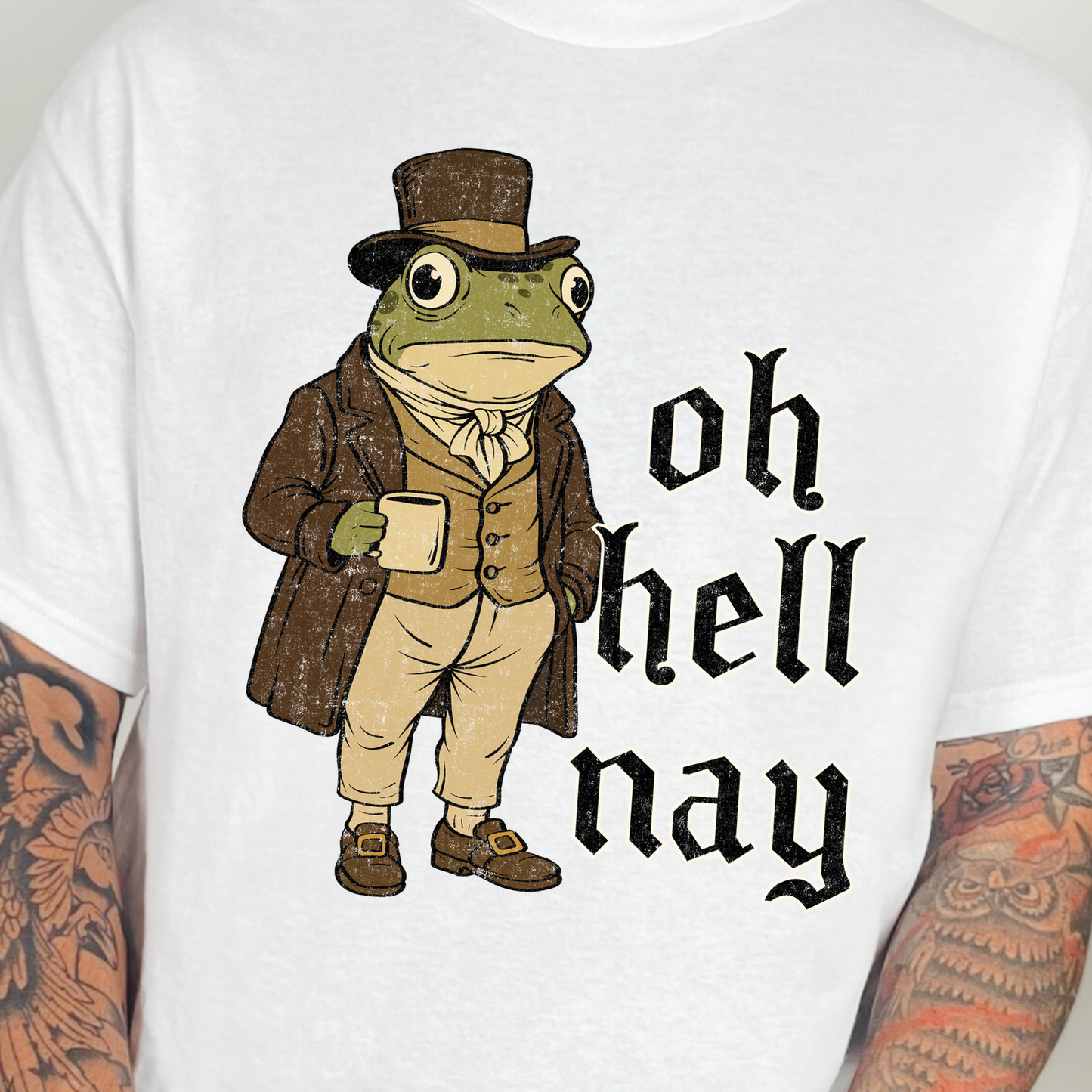 Oh Hell Nay- 11" DTF Transfer