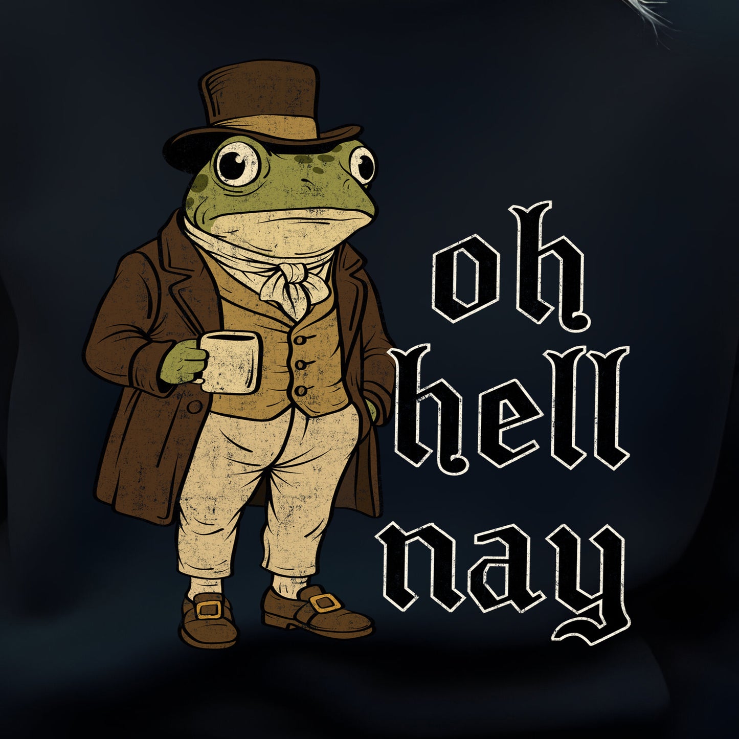 Oh Hell Nay- 11" DTF Transfer