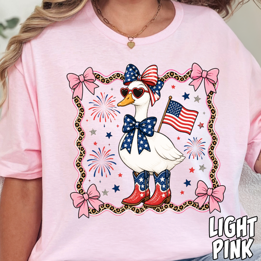 Patriotic Goose- Full Color DTF Transfer