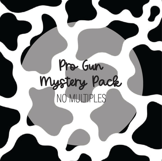 Pro Gun Mystery Pack - NO Multiples- 10 Plastisol Screen Print Transfers