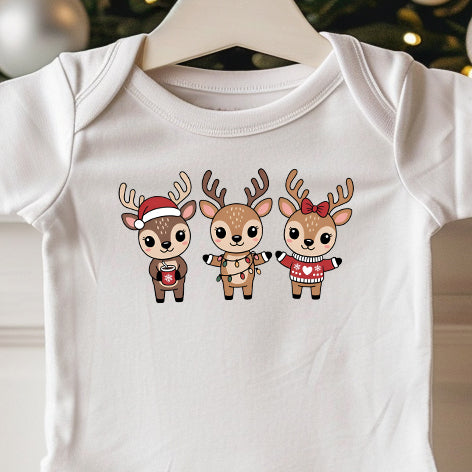 Reindeer Friends (infant)- 5" wide DTF Transfer