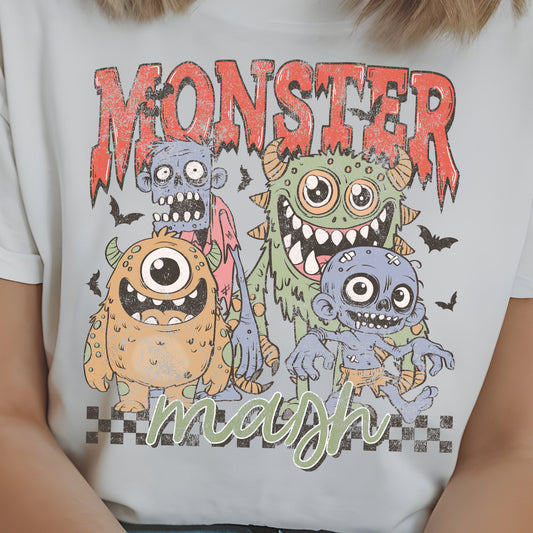 Monster Mash- 11” wide DTF Transfer