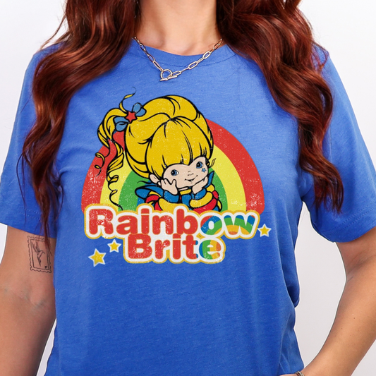 Rainbow Brite- DTF Transfer