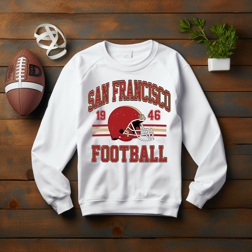 San Fransisco Football- 11" wide DTF Transfer