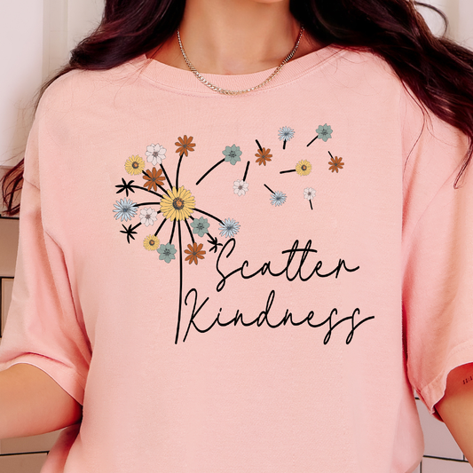 Scatter Kindness- Full Color DTF Transfer