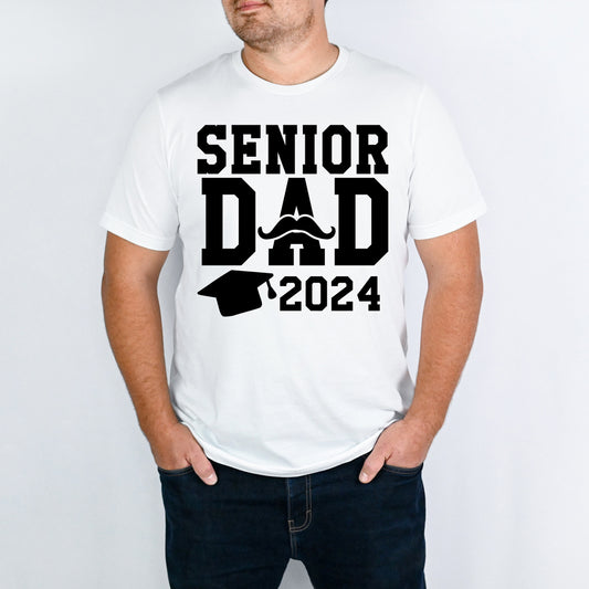 Senior Dad 2024- 11.5" wide Screen Print Transfer